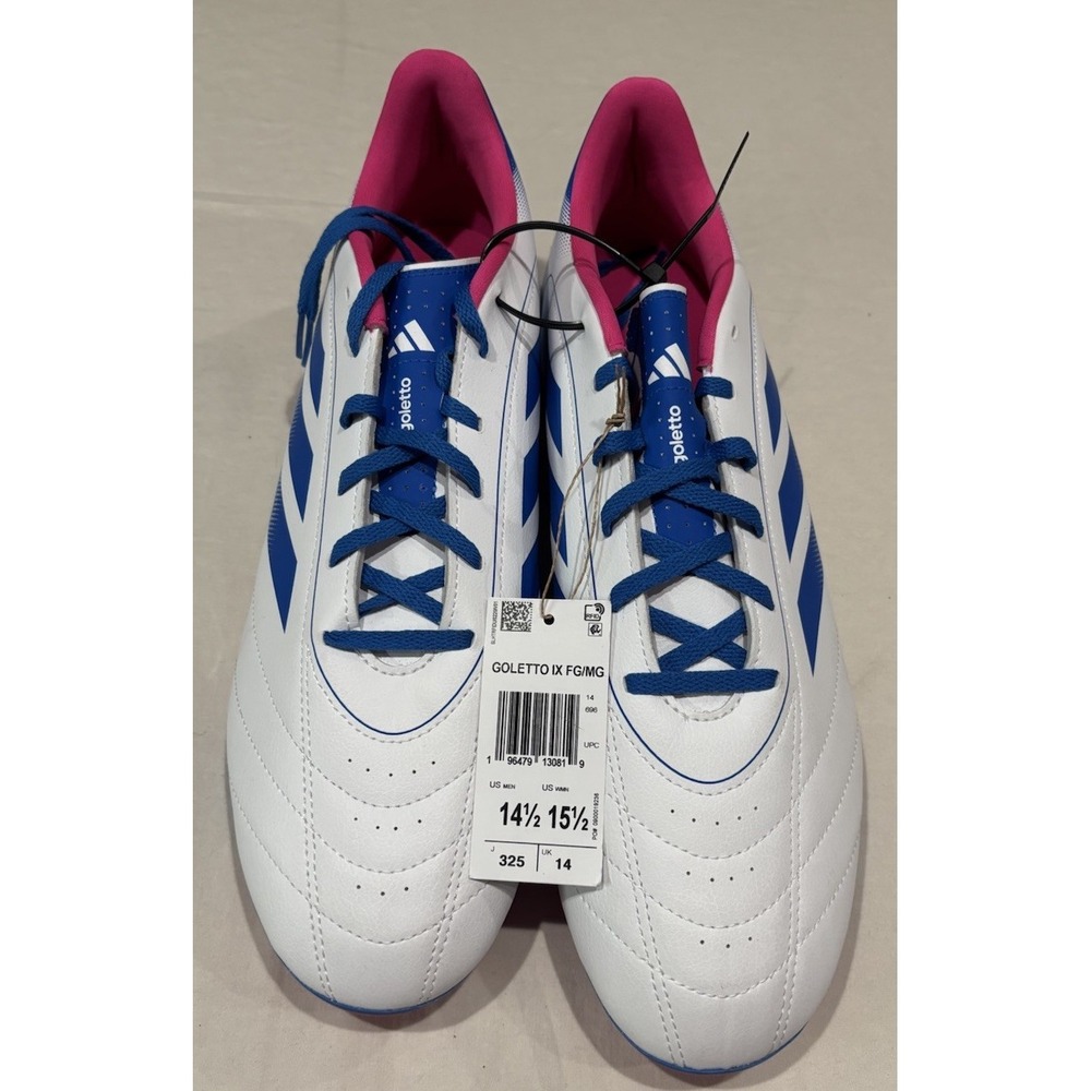 Adidas Goletto 1X FG/MG Soccer Cleats Men's 14.5 Women's 15.5